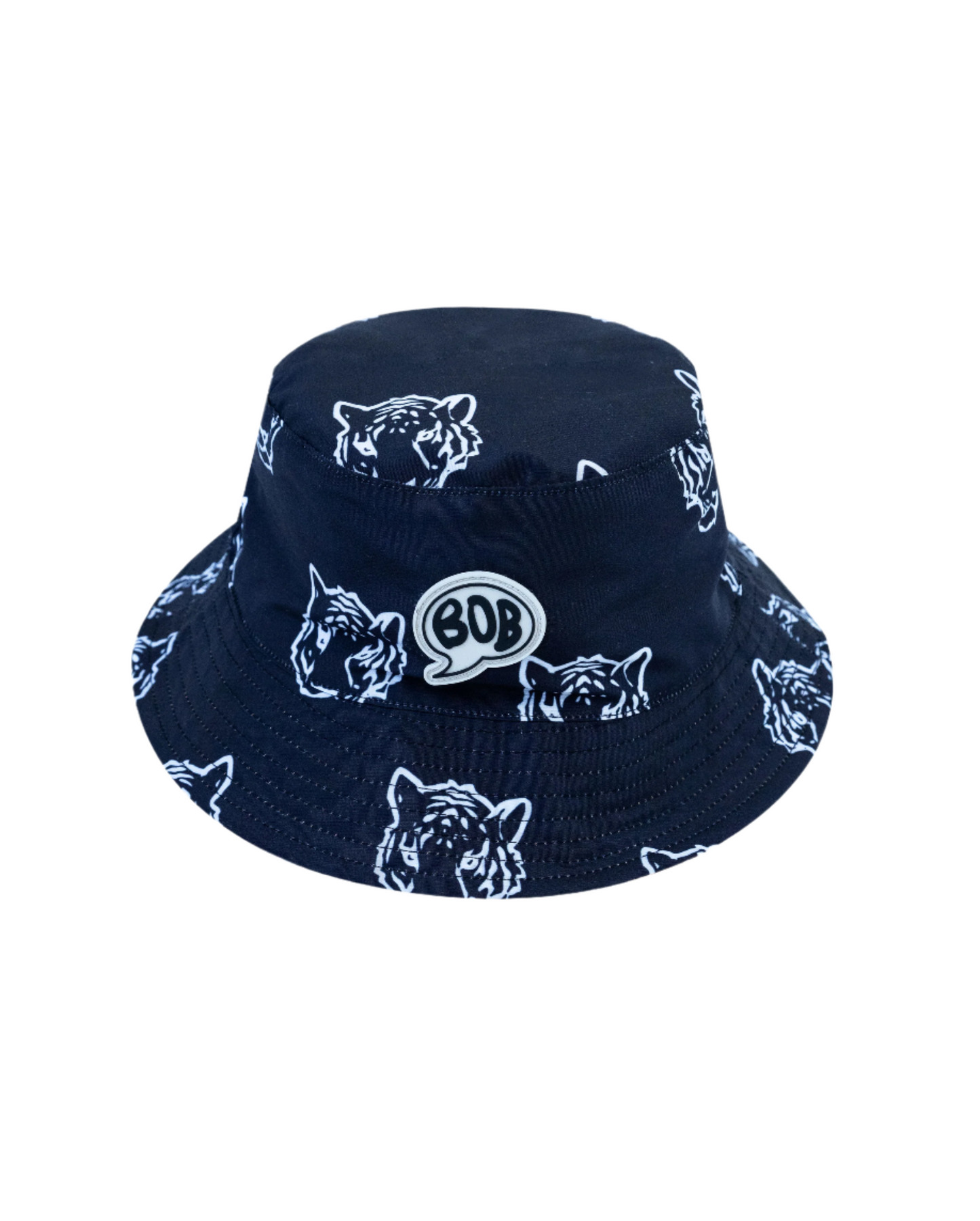 TIGER REPEAT REVERSIBLE BUCKET HAT