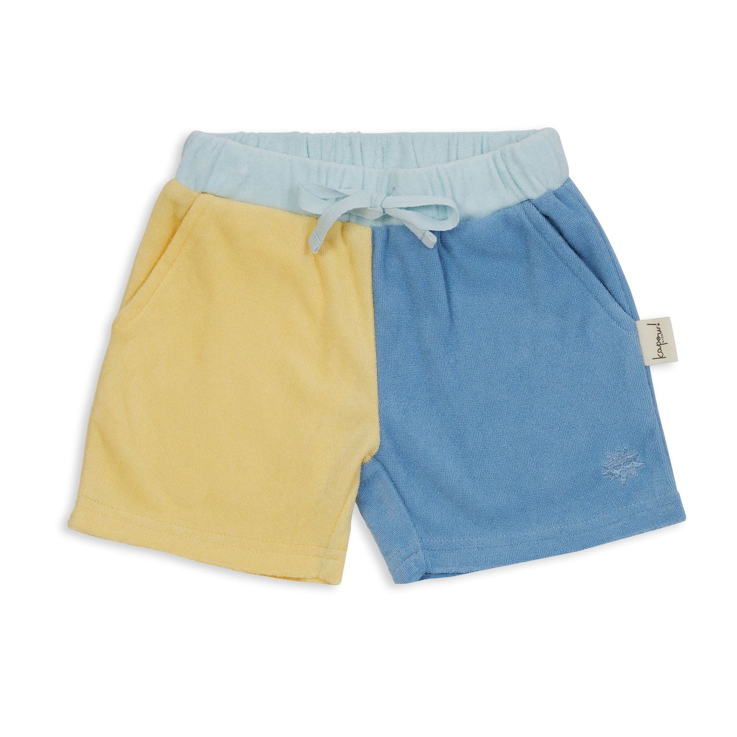 TWO TONE TERRY SHORTS