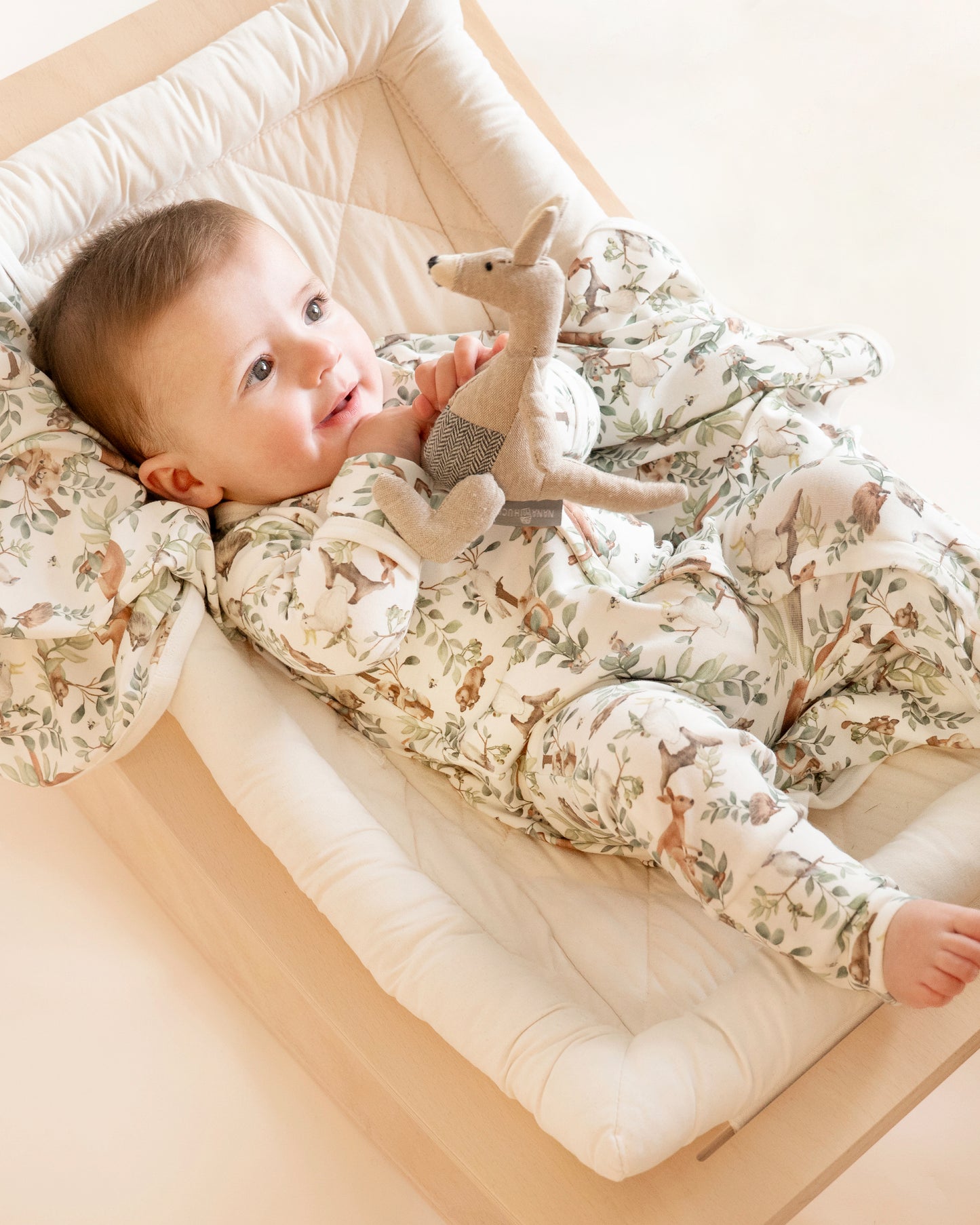 CHARLIE ORGANIC LS ZIPSUIT