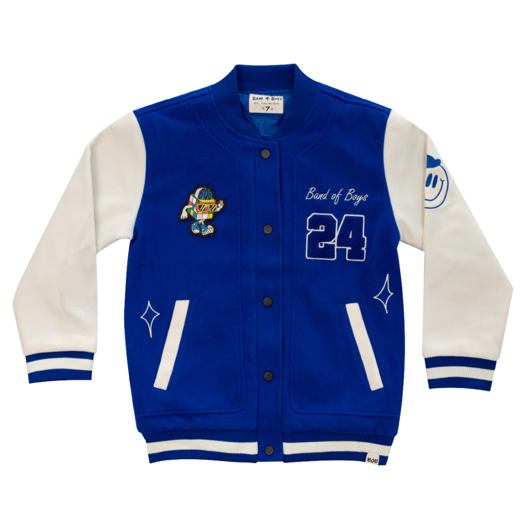 VARSITY JACKET - BLUE