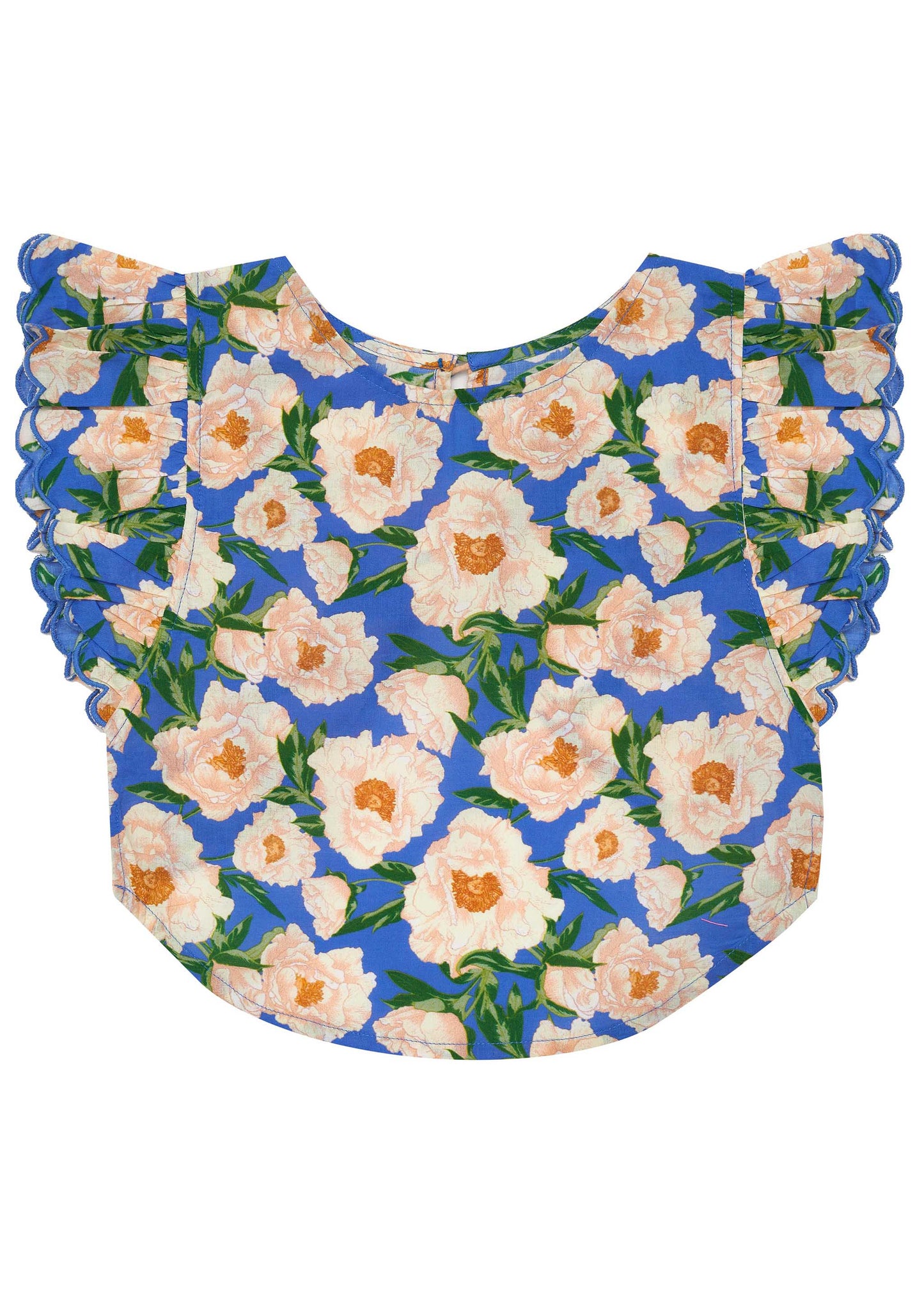VIVIAN TOP - SOIREE BOUQUET BONDI BLUE