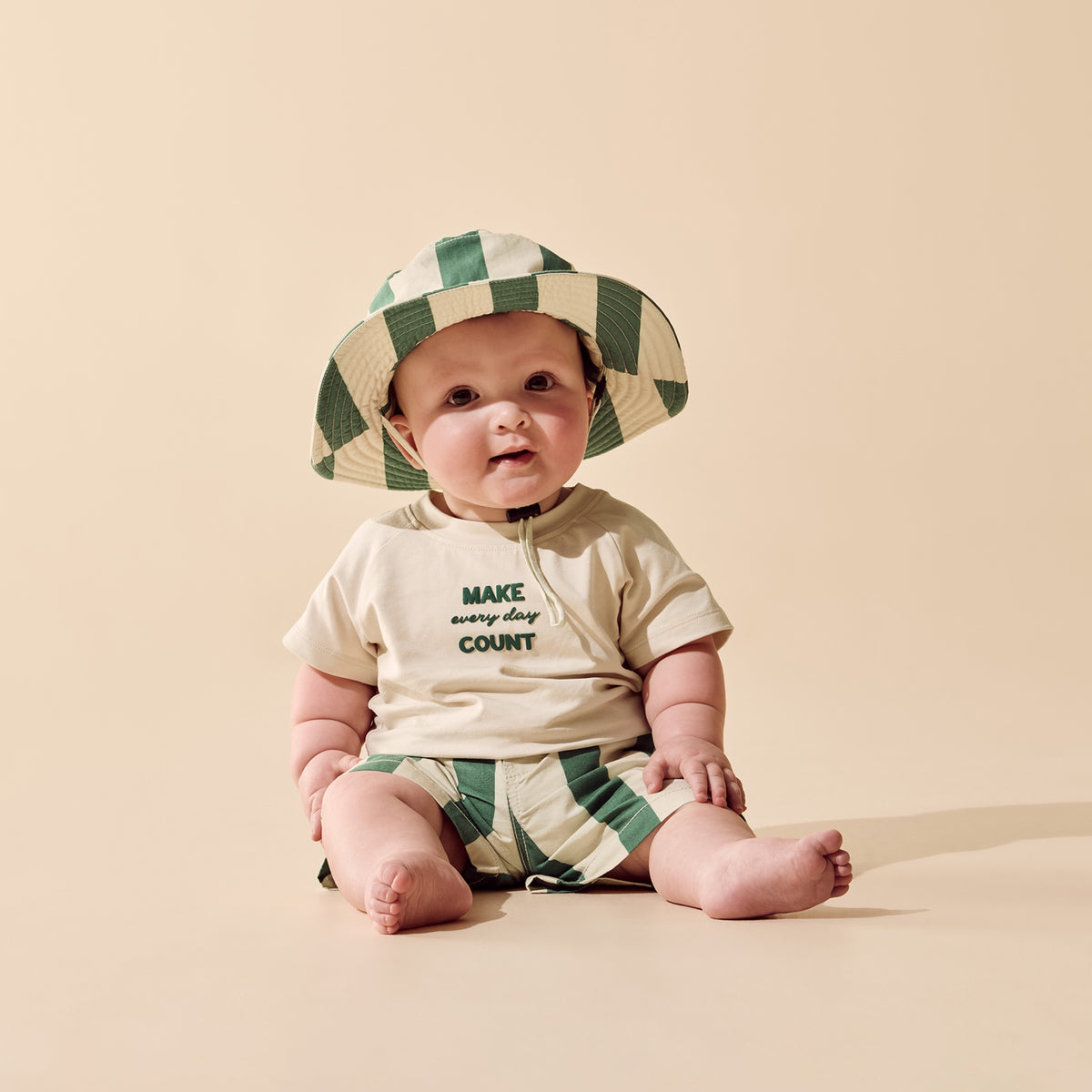 MAKE EVERY DAY COUNT ORGANIC COTTON TEE