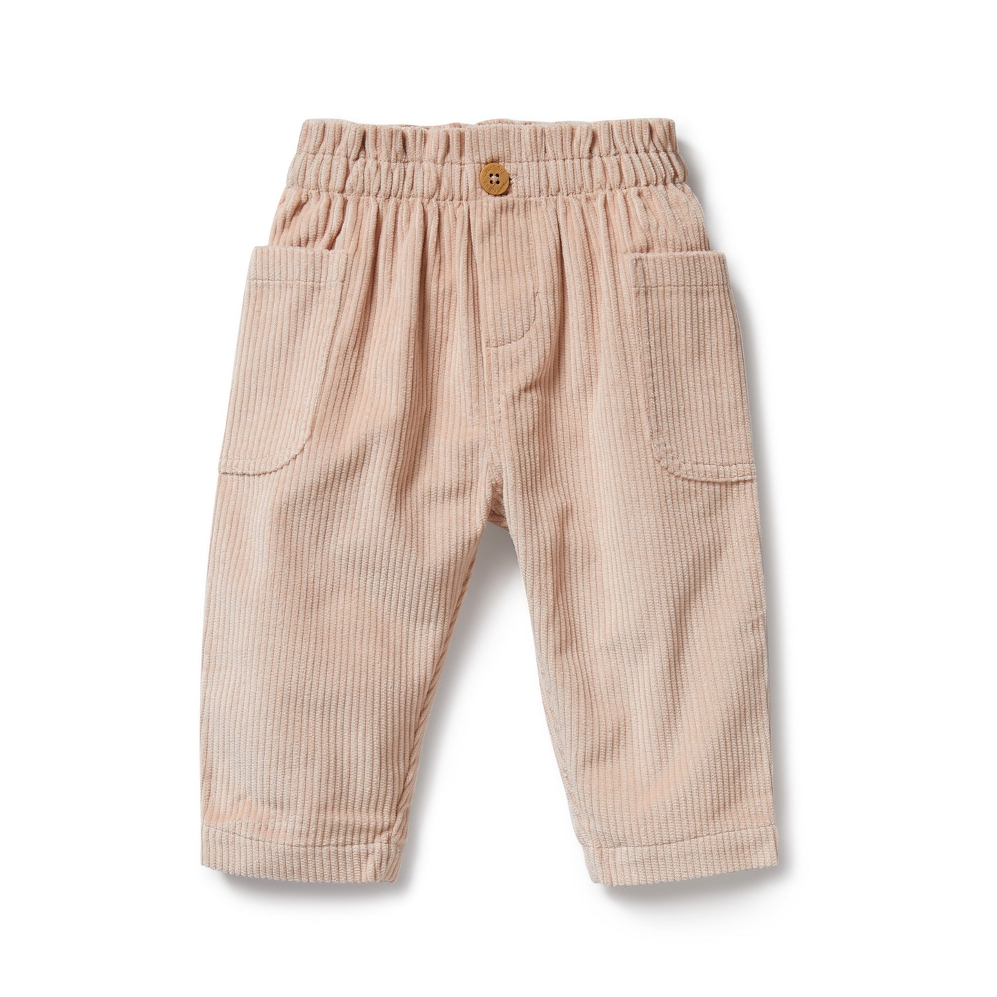 ORGANIC CORD PANT - ROSE