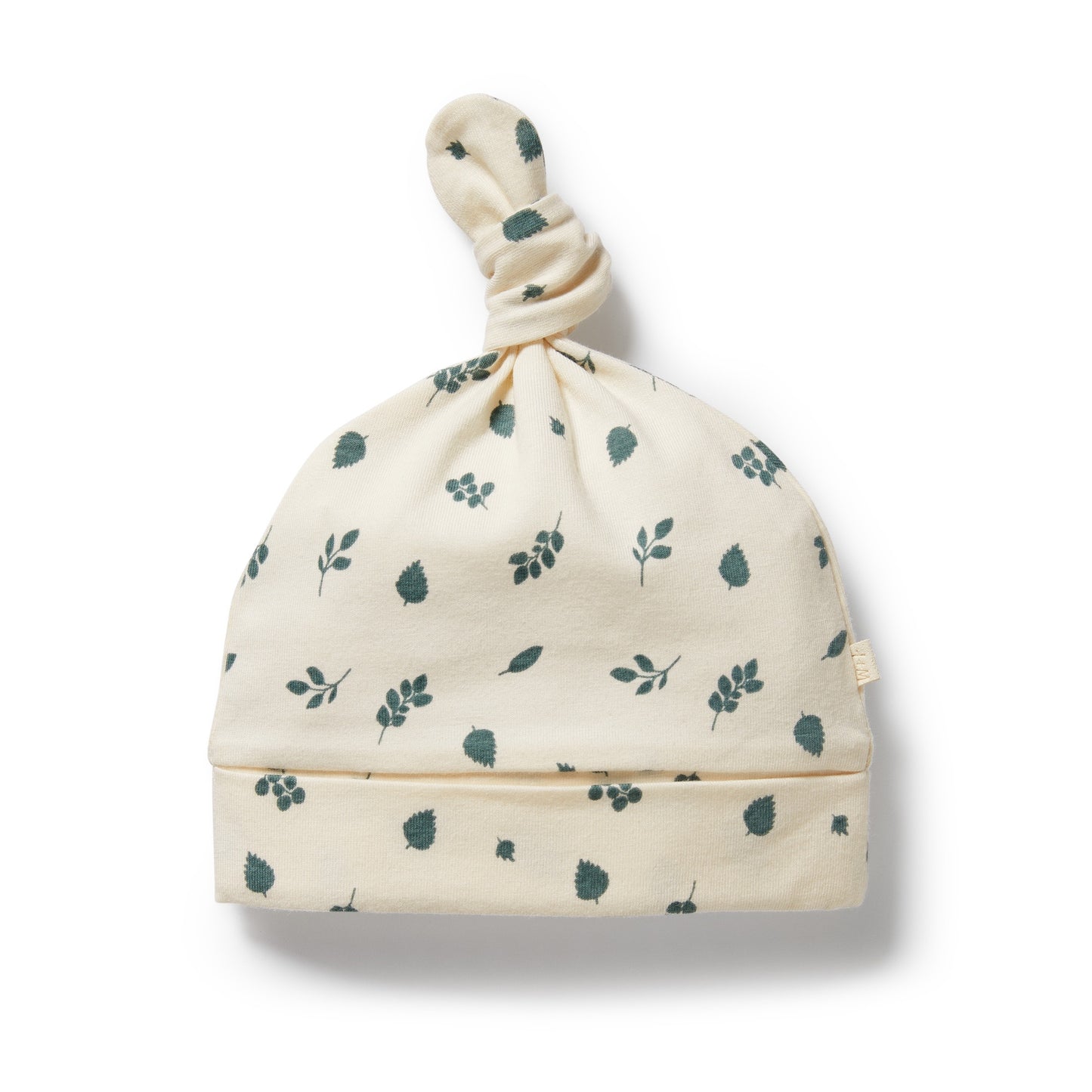 ORGANIC KNOT HAT - TWILIGHT LEAF
