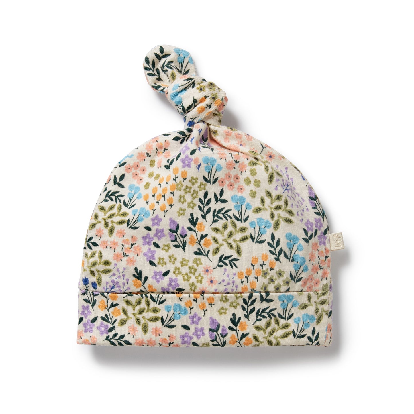 ORGANIC KNOT HAT - TINY BLOOM