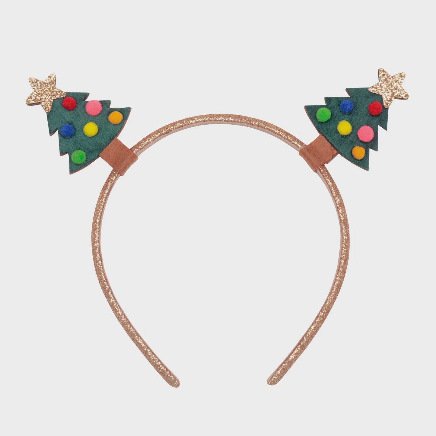 VELVET CHRISTMAS TREE HEADBAND