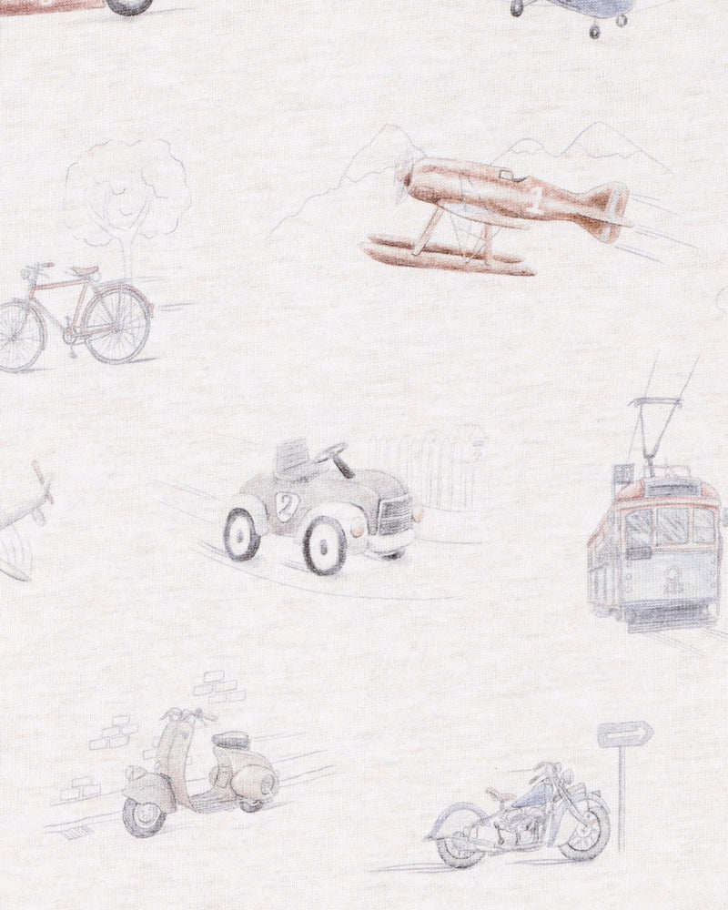 FINLEY PRINT LS ZIP ROMPER