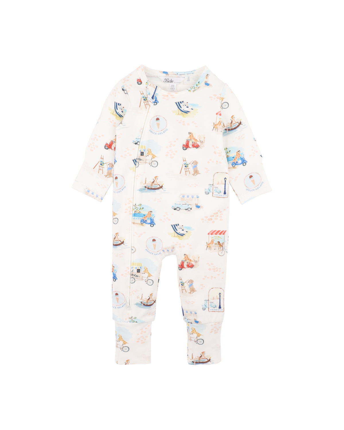ALEXI ORGANIC LS ZIPSUIT