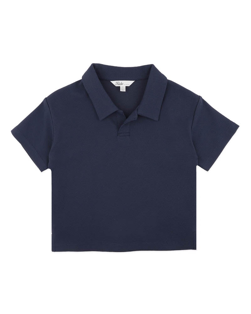 EVAN SS POLO - INDIGO