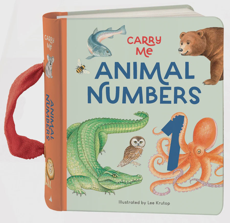 CARRY ME BOARD BOOK - ANIMAL NUMBERS