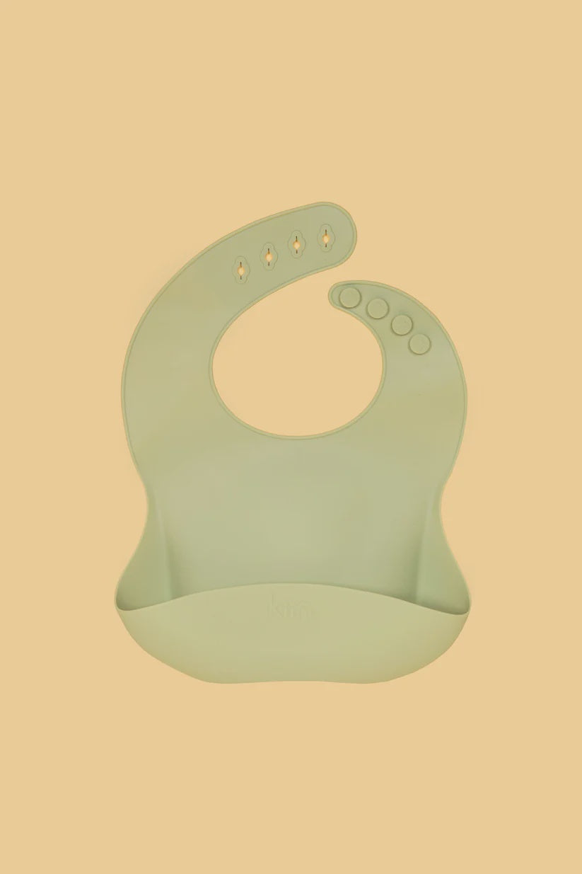 SILICONE BIB - SAGE