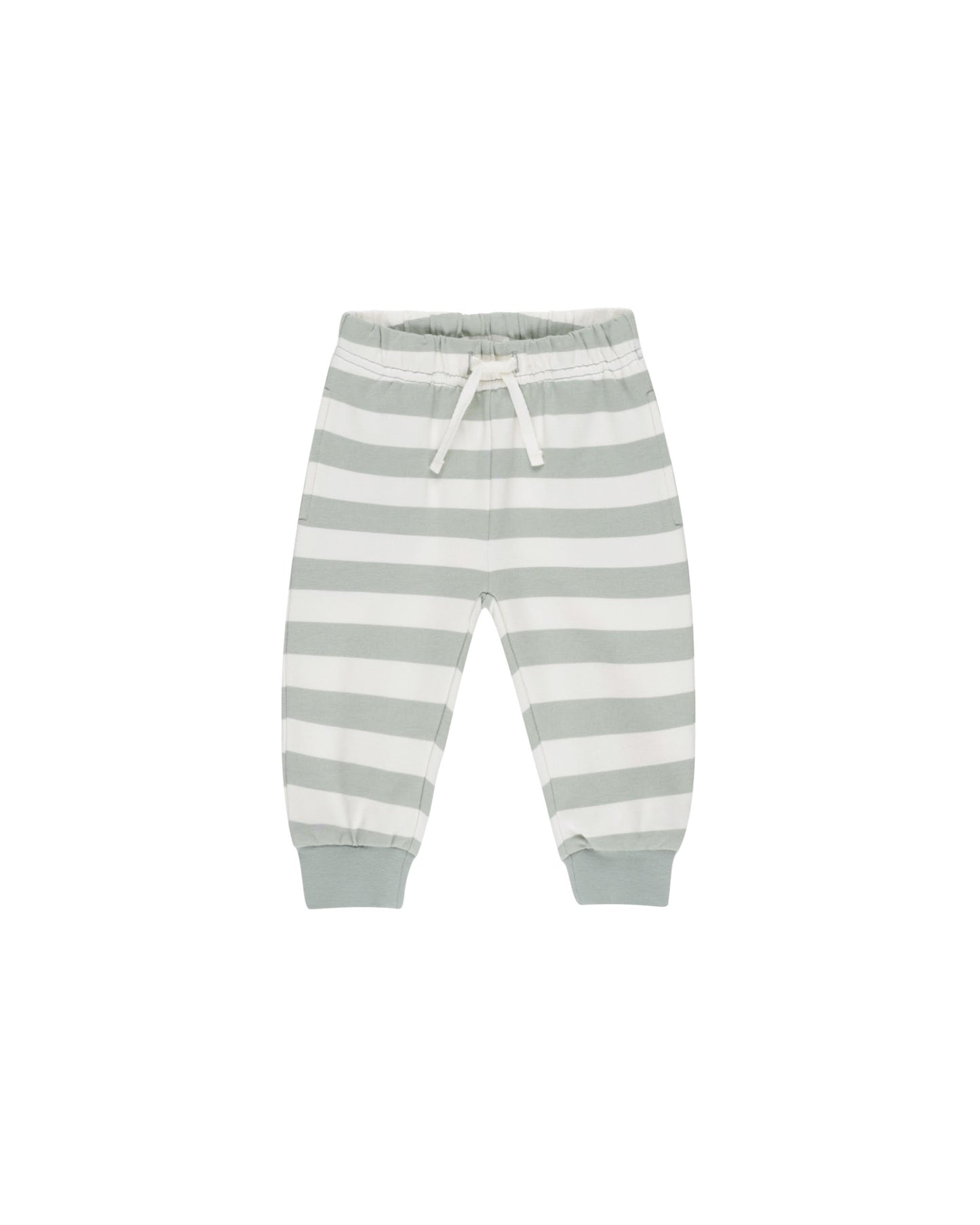 RELAXED SWEATPANT - SAGE STRIPE