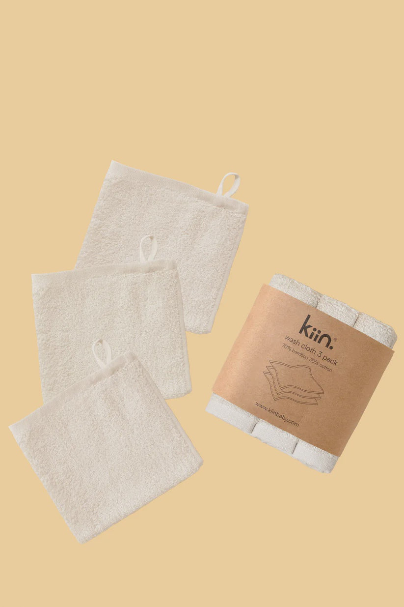 WASH CLOTH - 3 PACK | IVORY