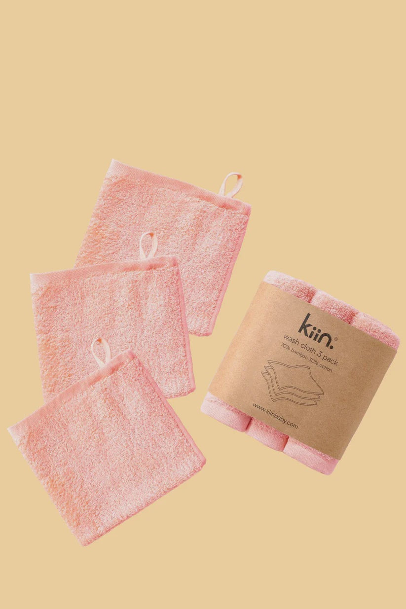 WASH CLOTHS - 3 PACK | PEONY