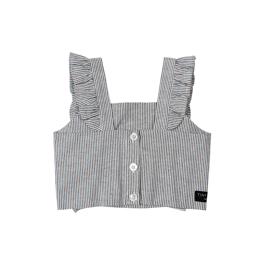 Stripe Frill Crop