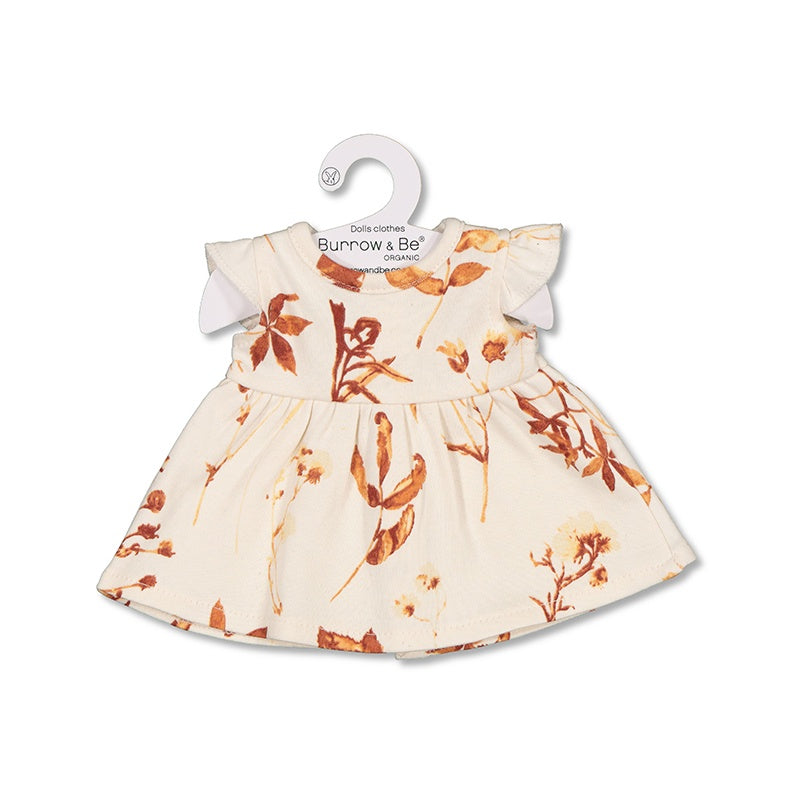 FLUTTER DRESS 38CM DOLL - AUTUMN LEAVES
