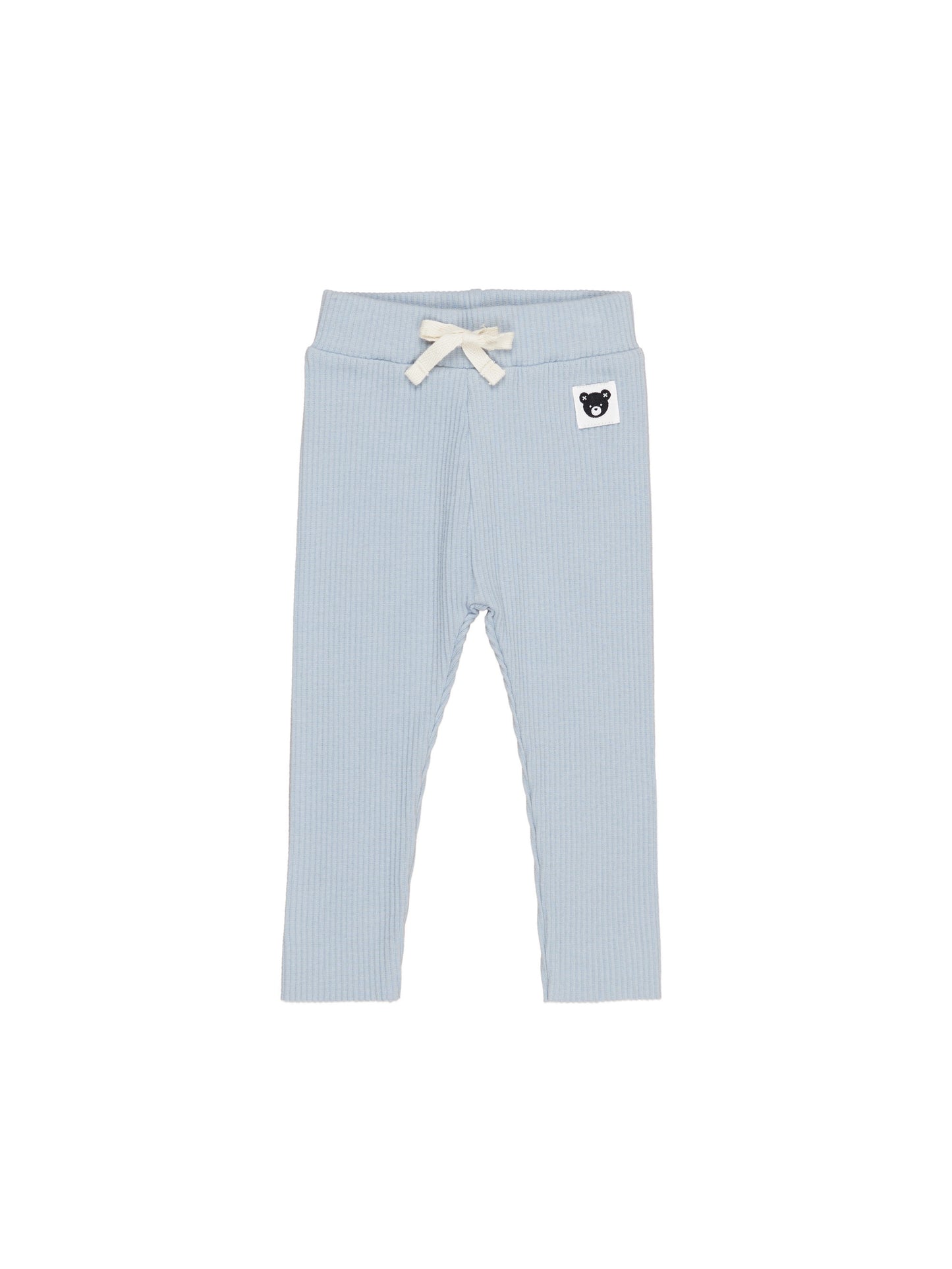 RIB LEGGING - DUSTY BLUE