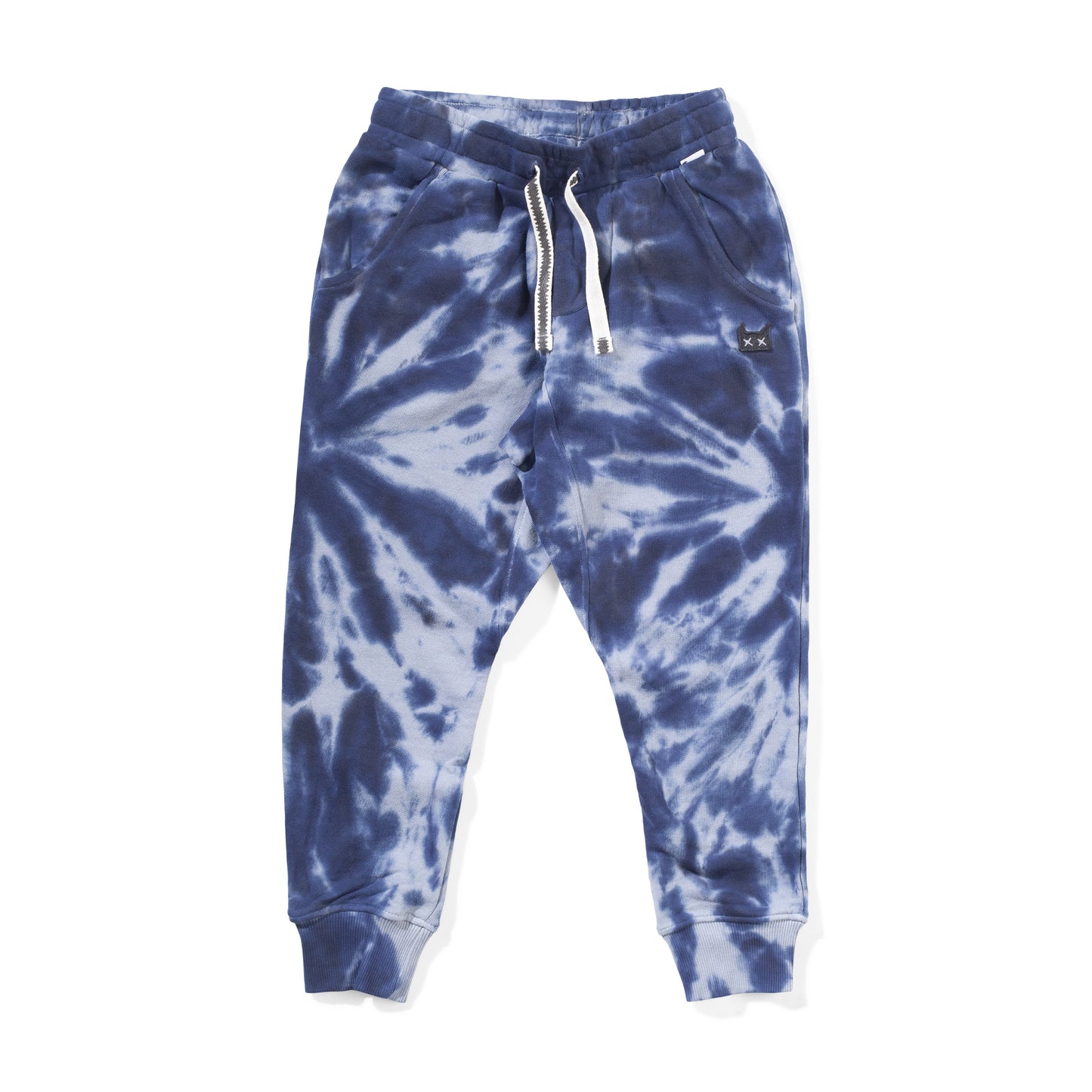 TRACEY FLEECE PANT - MID BLUE DYE