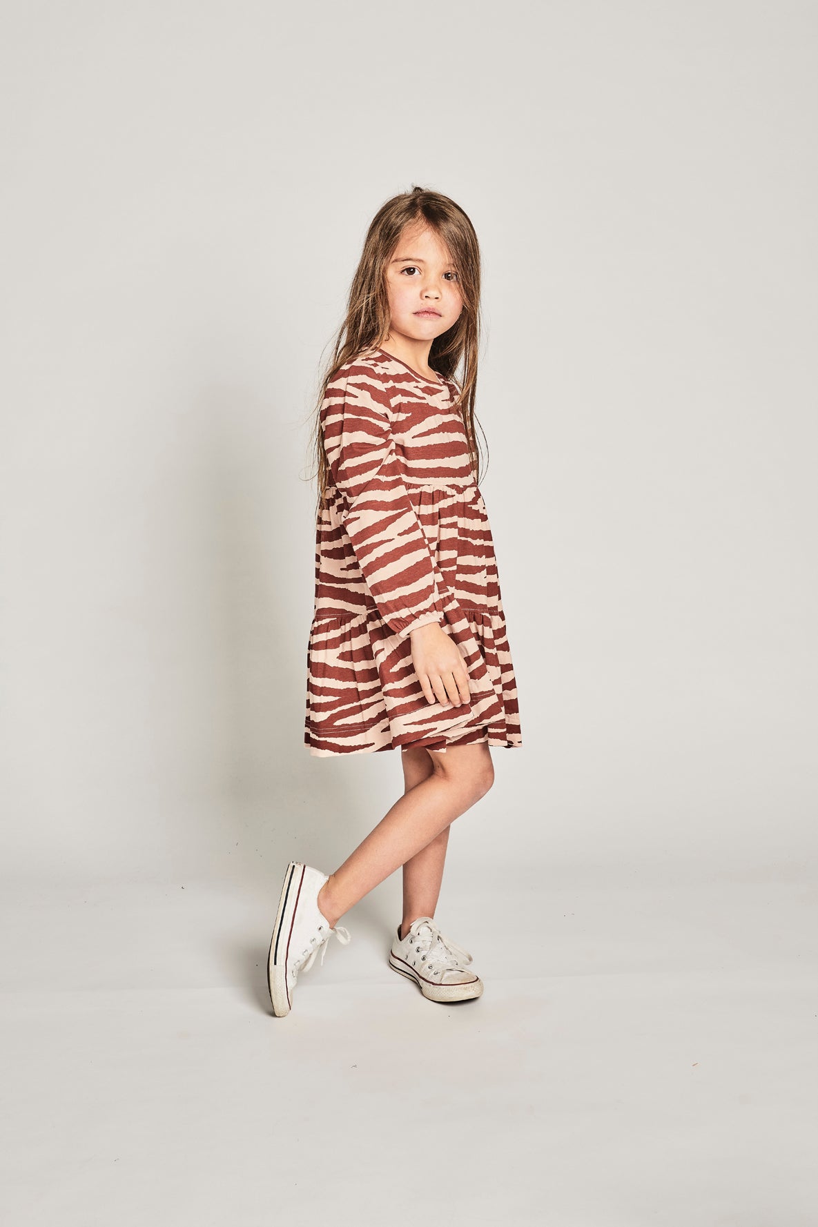 TIGRESS DRESS - JUNGLE DUSK