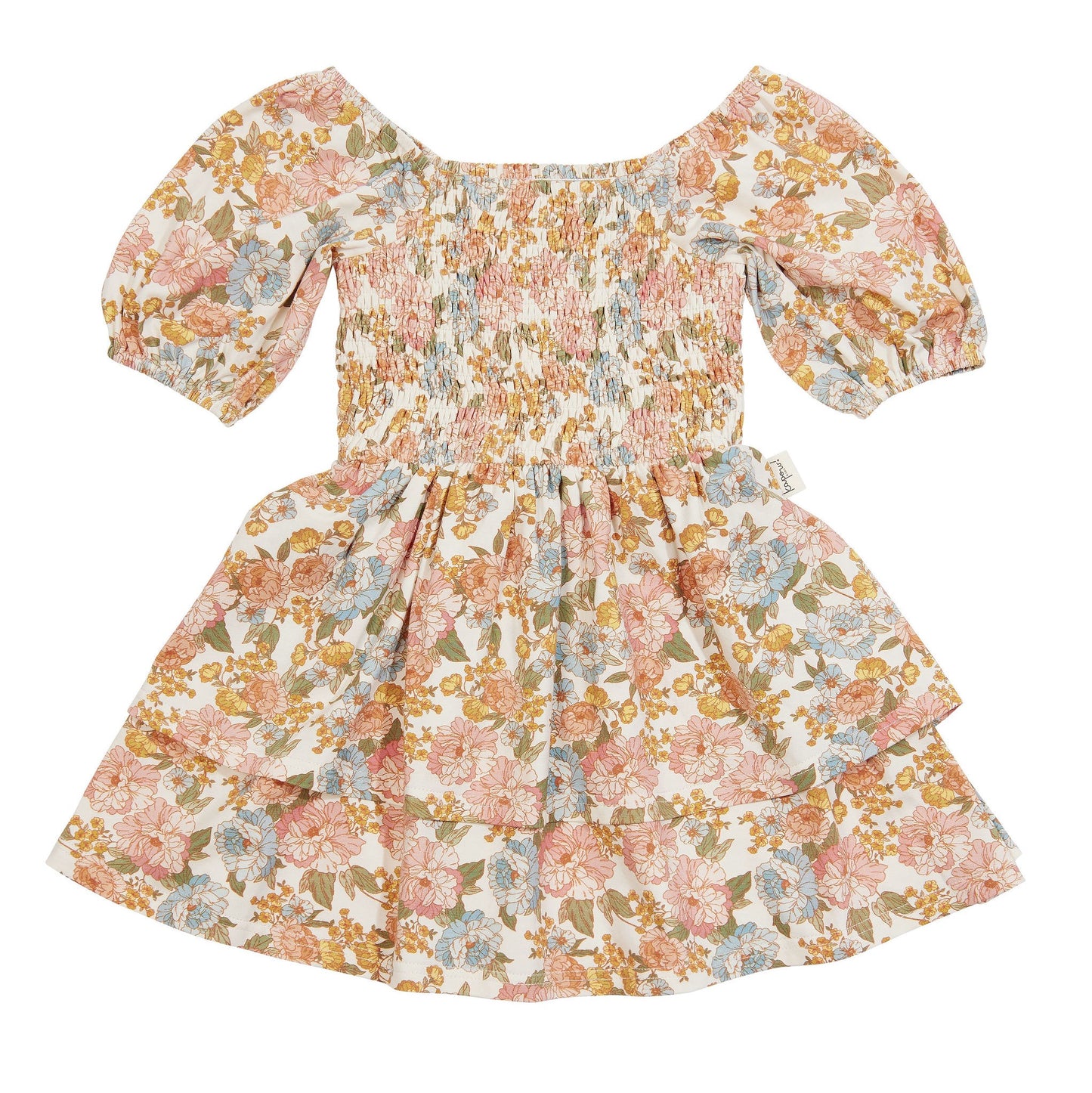 SHIRRED DRESS - POSIE
