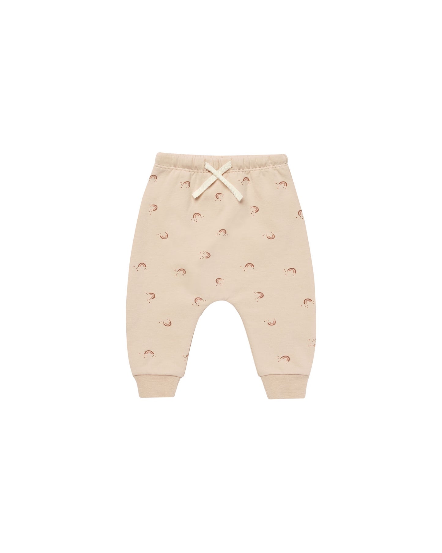 FLEECE SWEATPANT - SHELL|RAINBOW