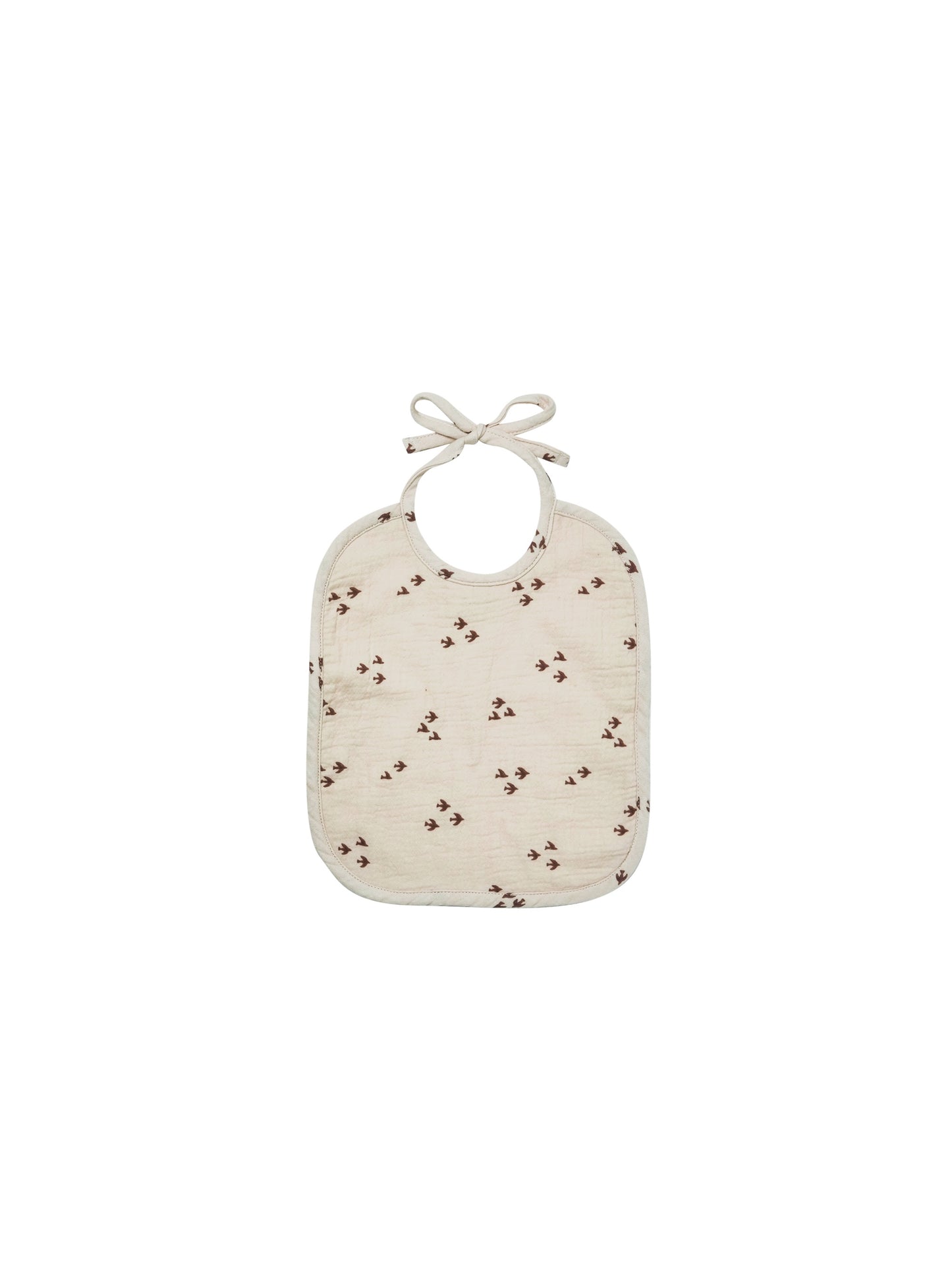 WOVEN TIE BIB - FLOCK