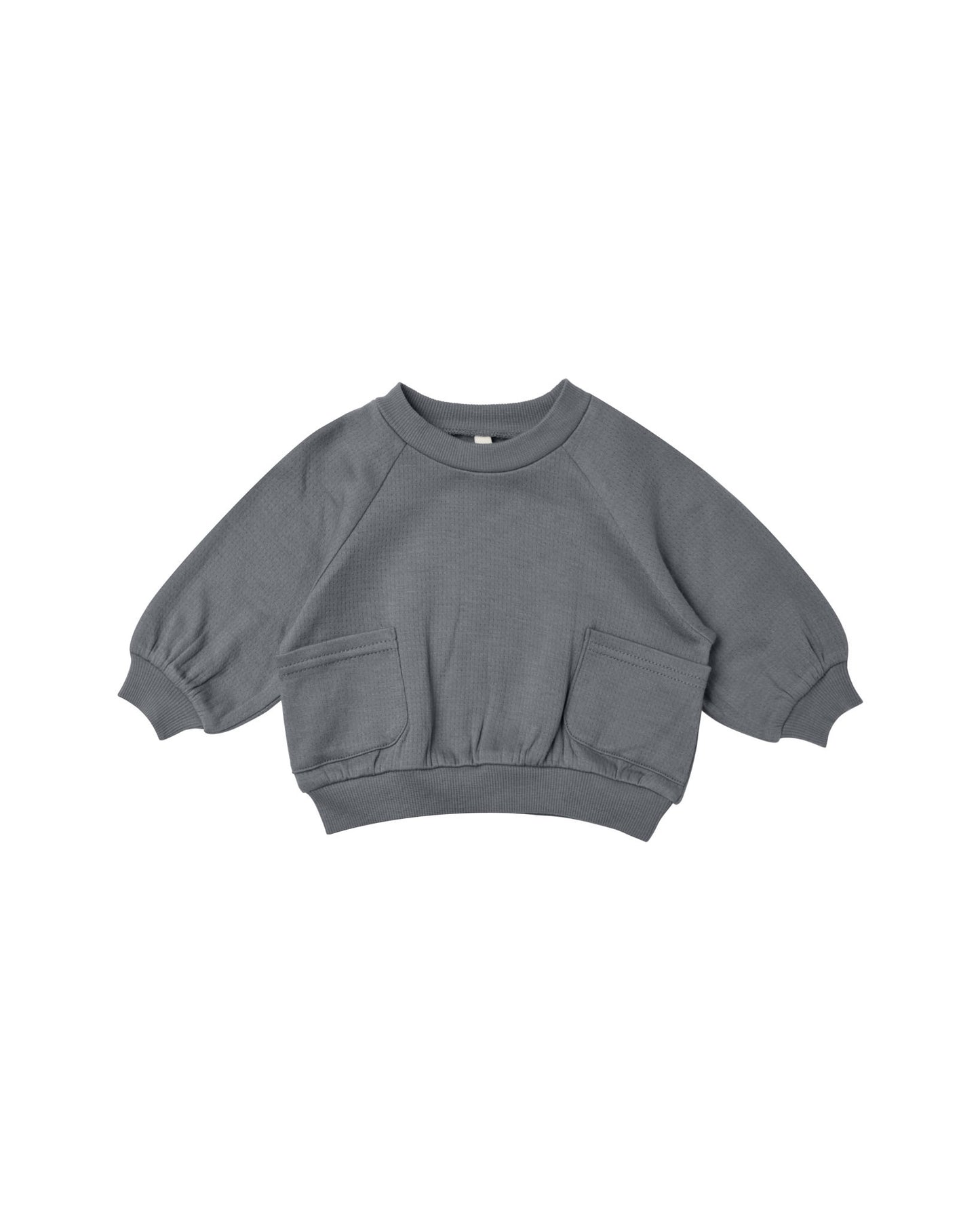 POCKET SWEATSHIRT - NAVY