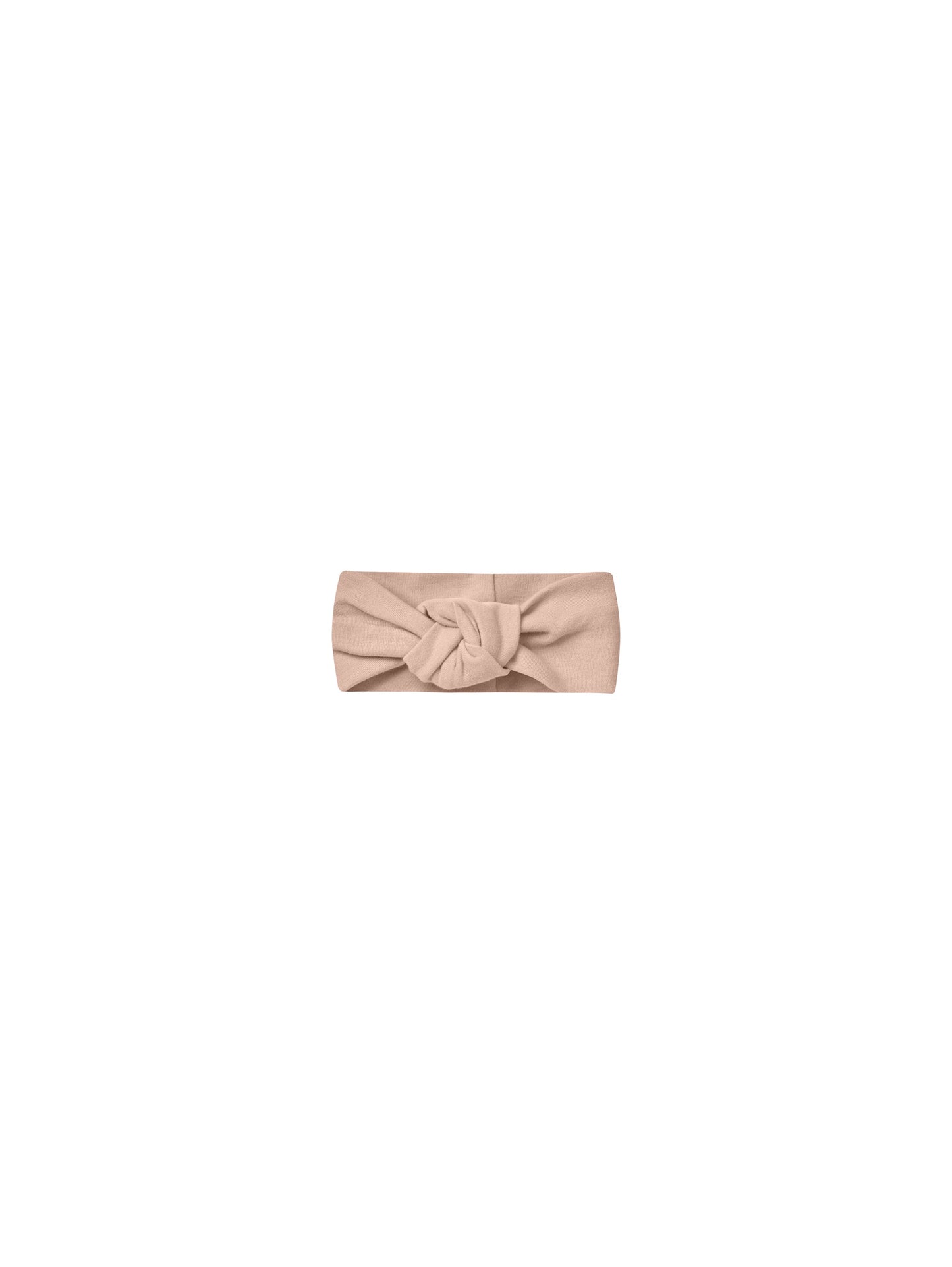 QUINCY MAE KNOTTED HEADBAND - BLUSH