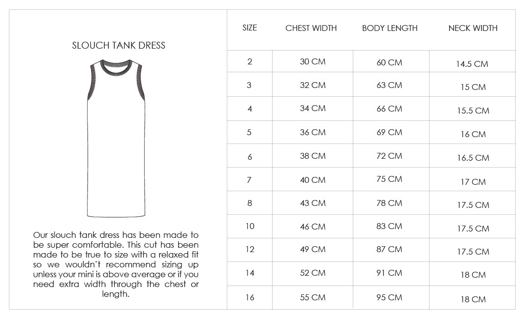 COTTON RIB RELAXED TANK DRESS - BLACK