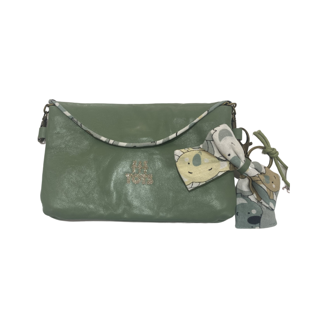 GLAM SHOULDER BAG - OIL GREEN