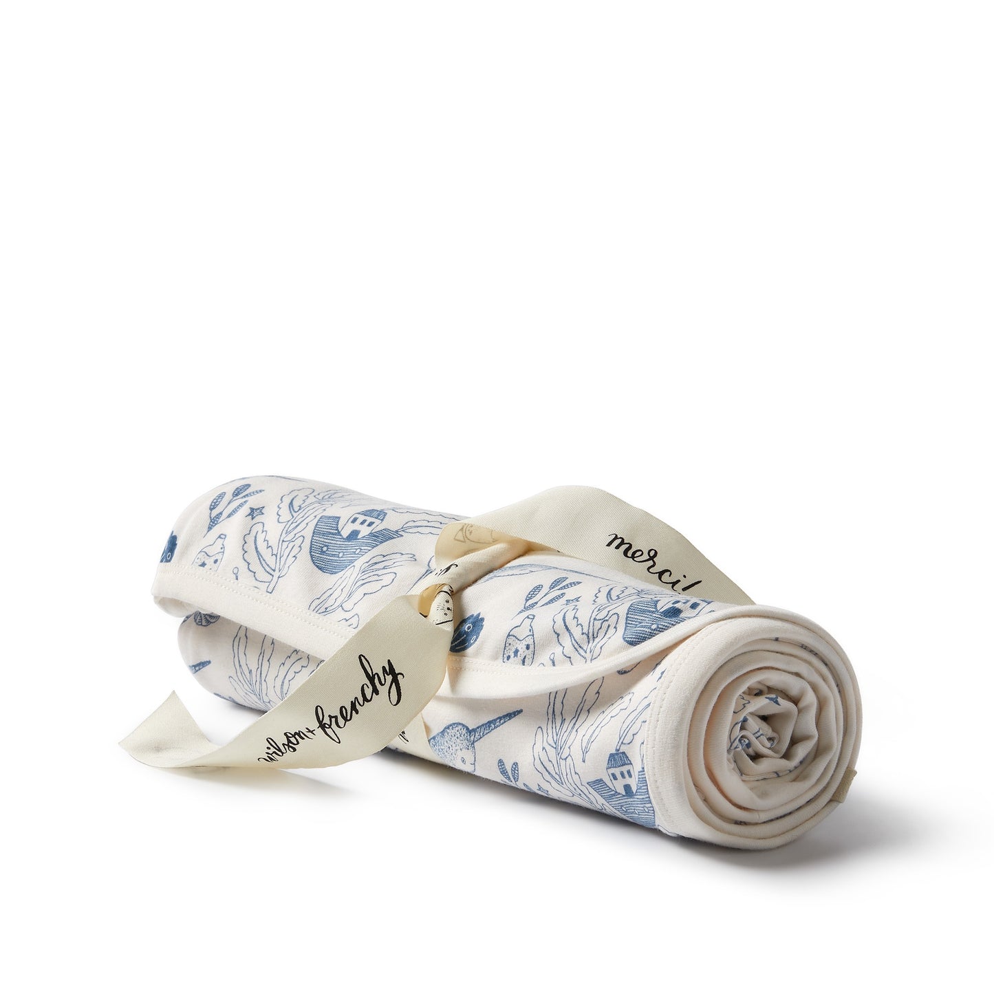 ORGANIC BUNNY RUG - 7 SEAS