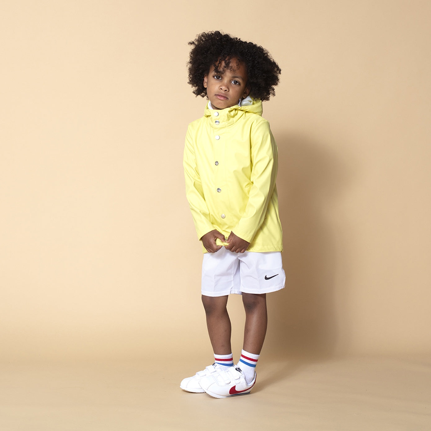 ELEPHANT MAN UNISEX WATERPROOF RAINCOAT 5000 MM COLUMN PRESSURE - LEMON YELLOW