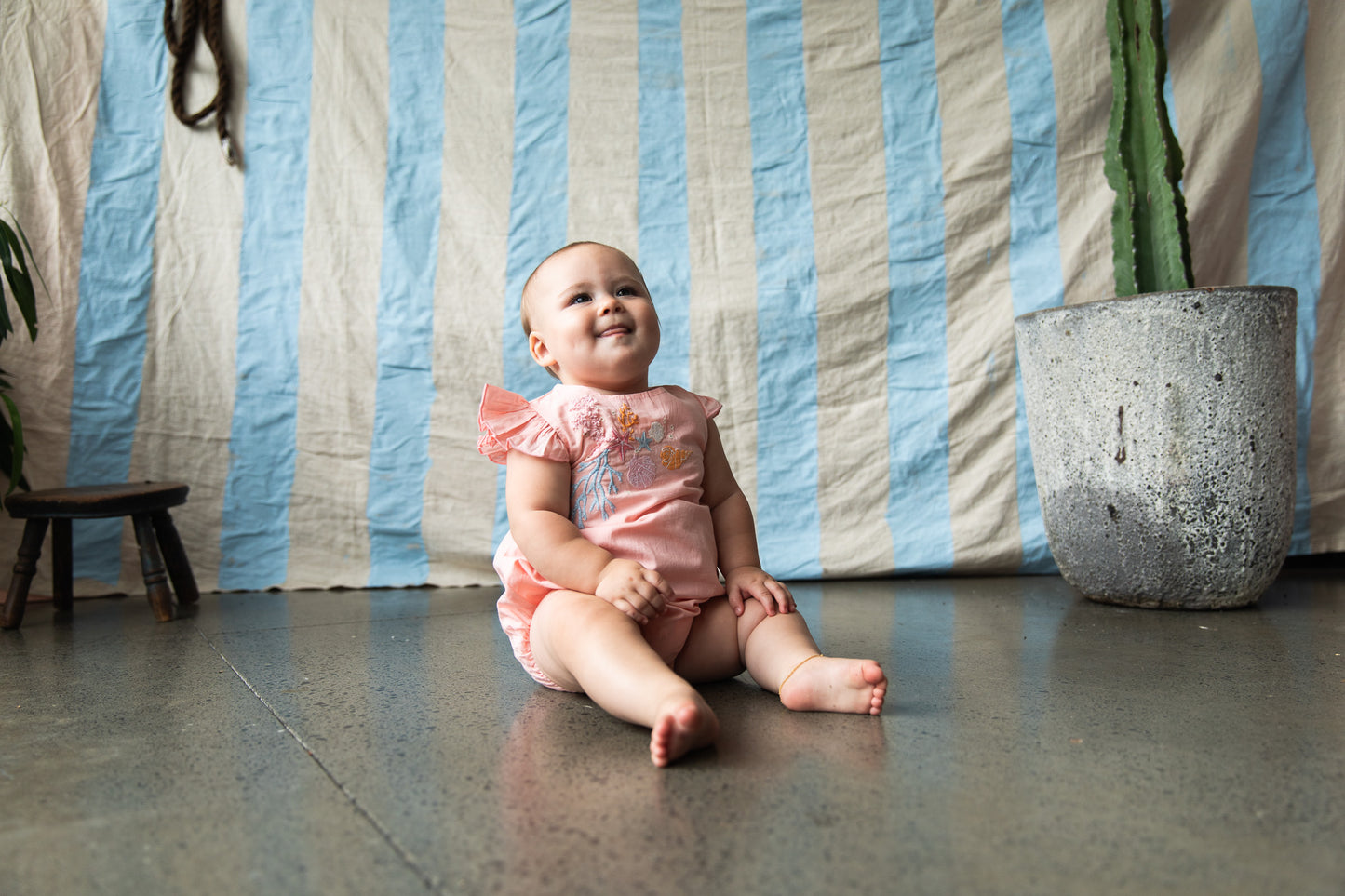 YASMIN ROMPER - PINK FLORAL