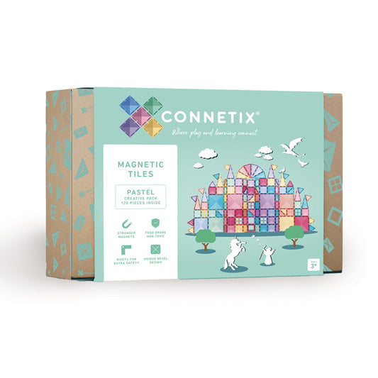 PRE ORDER CONNETIX 120 PIECE PASTEL CREATIVE PACK