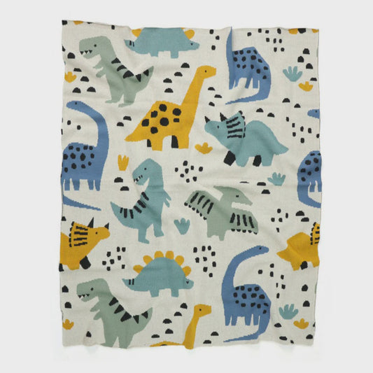 DEAN DINOSAUR BLANKET
