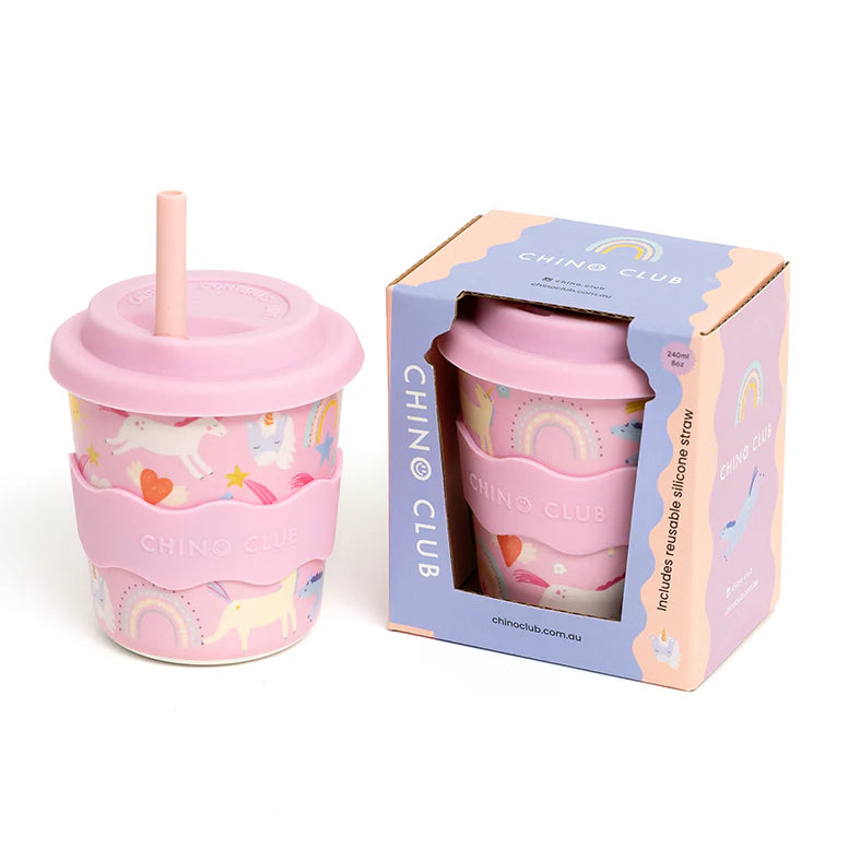 UNICORN KIDS KEEP CUP 240ML - PINK