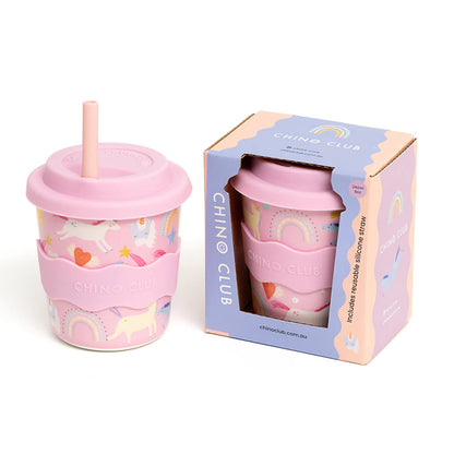 UNICORN KIDS KEEP CUP 240ML - PINK