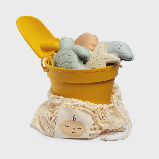 SILICONE SAND SET - MUSTARD