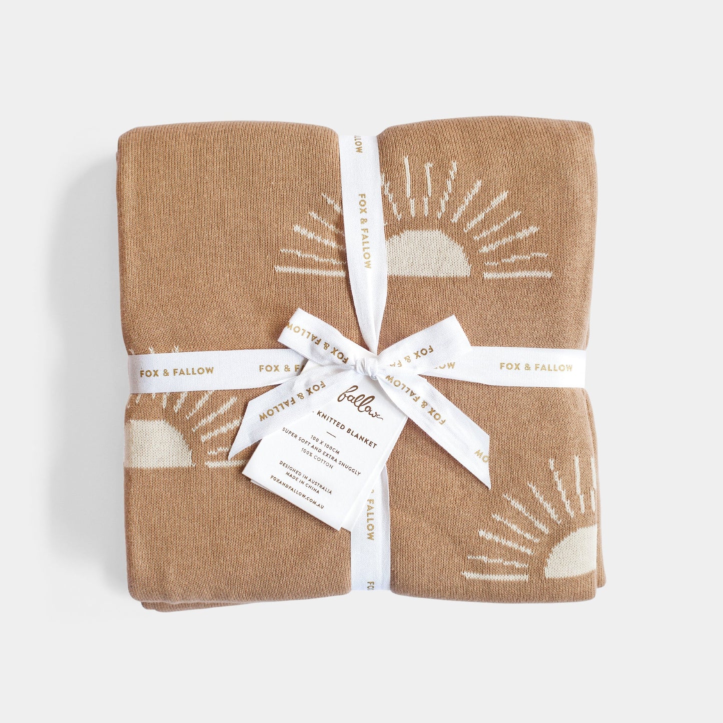 SUNS COFFEE REVERSIBLE BLANKET