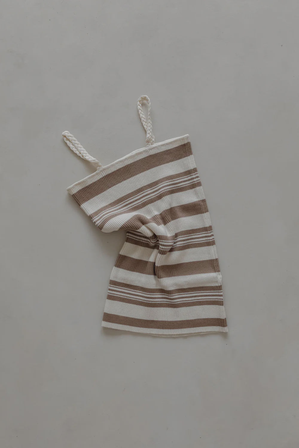 BRAID DRESS - CEDER STRIPE