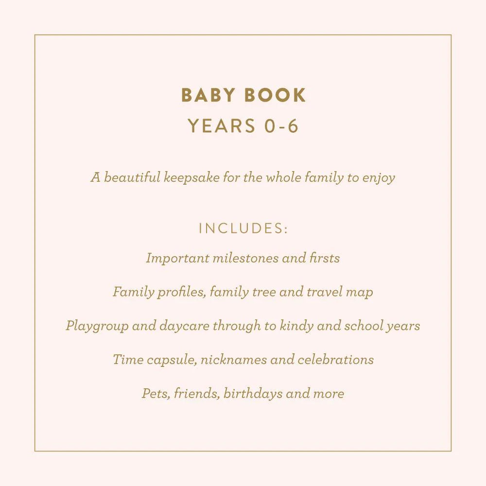 BABY BOOK BOXED - BUTTERMILK