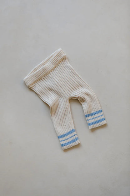 KNIT LEGGINGS - TIDE