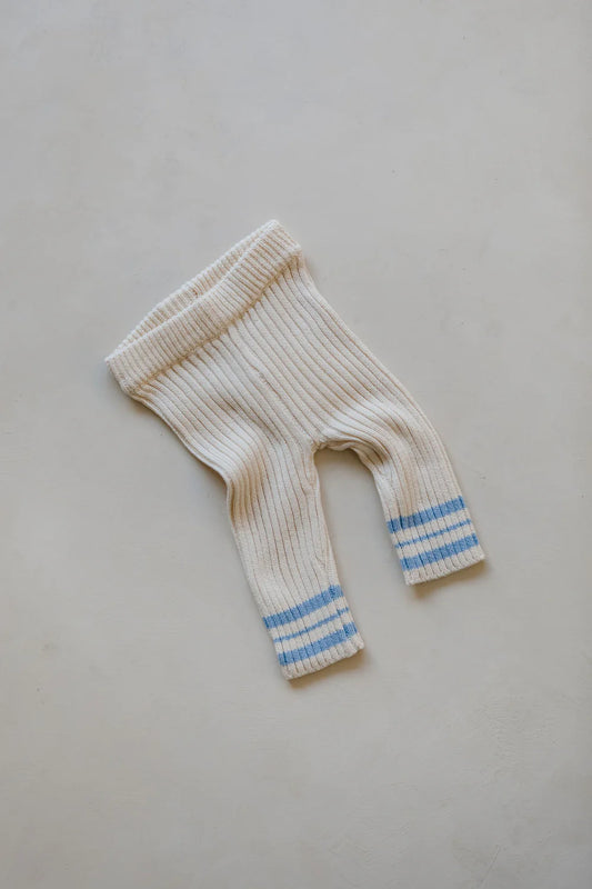 KNIT LEGGINGS - TIDE