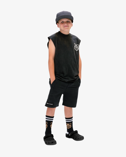 BOB SHORTS - BLACK