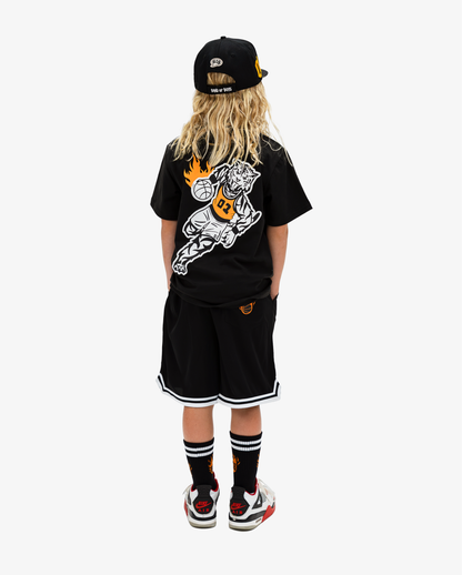 TIGER SLAM DUNK TEE - BLACK