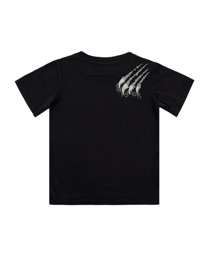 PANTHER TEE - BLACK WASH