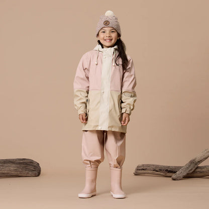 EXPLORER JACKET - PINK COLOURBLOCK