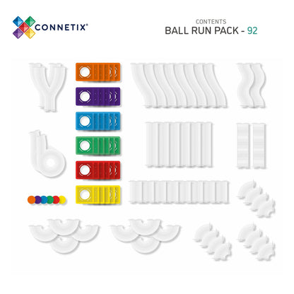 PRE ORDER CONNETIX 92PC BALL RUN - RAINBOW