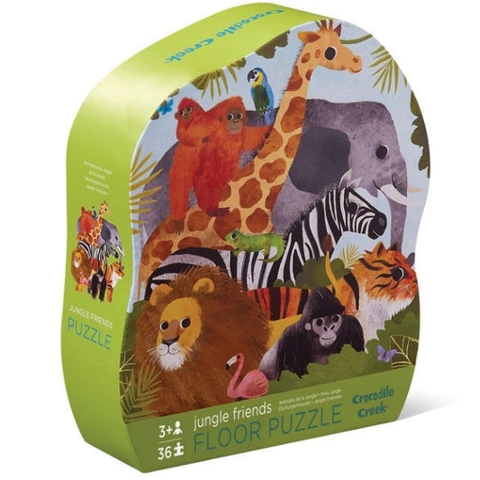 CLASSIC FLOOR PUZZLE 36 PC - JUNGLE FRIENDS
