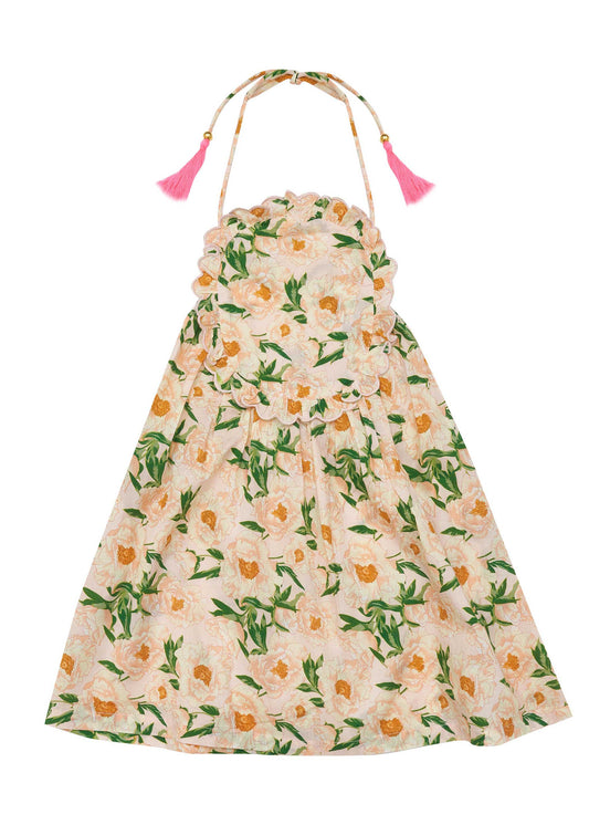 EVIE DRESS - SOIREE BOUQUET STRAWBERRY SUNDAE